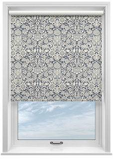 William Morris At Home Sunflower, Indigo - Roller Blind